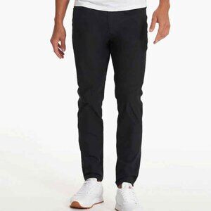 Vuori Men's Meta Pants Performance Trouser Stretch Tapered Fit Size 34 Gorpcore